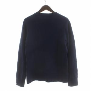 LOOPWHEELER ×BEAMS PULS スウェット トレーナー クルーネック プルオーバー 長袖 L 紺 ネイビー