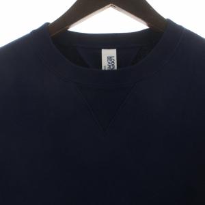 LOOPWHEELER ×BEAMS PULS スウェット トレーナー クルーネック プルオーバー 長袖 L 紺 ネイビー