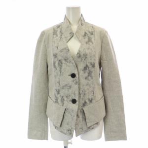 ISSEY MIYAKE スーツ セットアップ 上下 ジャケット スタンドカラー 総裏地 シングル スラックス パンツ ジップフライ スリム スキニー