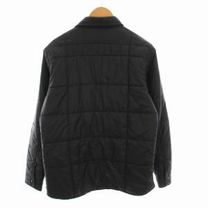 BEAMS Thermore キルティングジャケット 中綿 アウター L 黒 ブラック 青