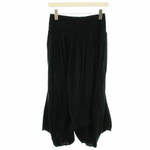 me ISSEY MIYAKE サルエルパンツ イージー ハイウエスト ギャザー 変形 黒 ブラック