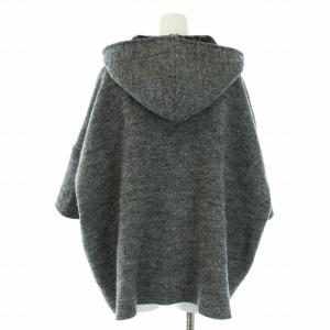 DIESEL コーディガン パーカー ウールコート カーディガン ジップアップ グレー 黒 ブラック