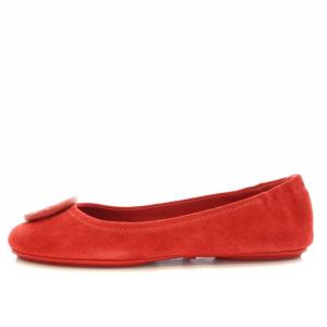 TORY BURCH ミニートラベルバレエ MINNIE TRAVEL BALLET バレエシューズ パンプス フラット ラウンドトゥ スエード