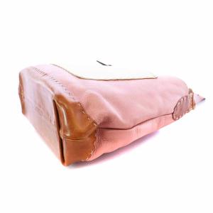 HENRY BEGUELIN ショルダーバッグ レザー オミノ ピンク 茶 ブラウン