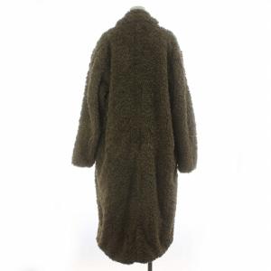 ISABEL MARANT ETOILE チェスターコート ボアコート ロング 36 S カーキ