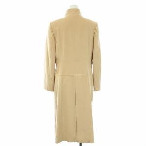 OLD ENGLAND スタンドカラーコート カシミヤ アウター ミドル丈 ロング 36 S ベージュ