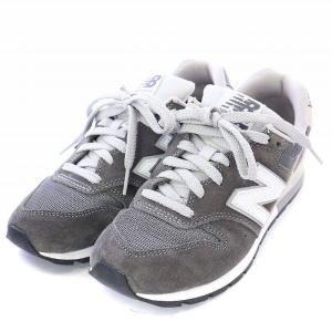 New Balance 22SS CM996CD2 スニーカー ローカット メッシュ スエード US5 グレー