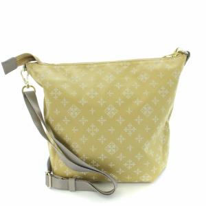 russet ショルダーバッグ 総柄 ベージュ