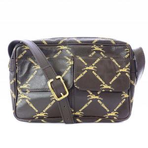 Longchamp 3点セット ショルダーバッグ 二つ折り財布 小物入れ レザー モノグラム 茶 ブラウン