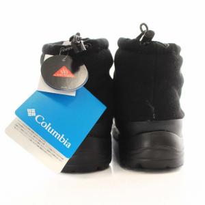 Columbia SPINREEL BOOT WP OMNI-HEAT ショートブーツ スノーブーツ 25.0cm 黒 ブラック