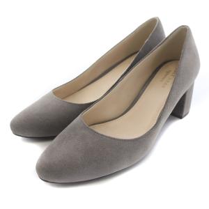 COLE HAAN ジャスティーンパンプ55MM JUSTINE PUMP 55MM パンプス チャンキーヒール スエード 牛革 6B 23cm