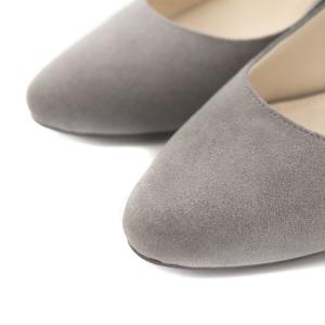 COLE HAAN ジャスティーンパンプ55MM JUSTINE PUMP 55MM パンプス チャンキーヒール スエード 牛革 6B 23cm