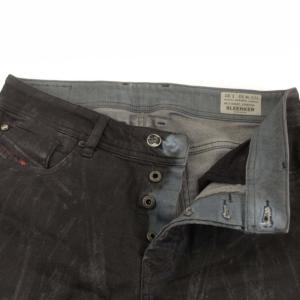 DIESEL SLEENKER デニムパンツ ジーンズ スリム スキニー ストレッチ W30 L30 黒 ブラック