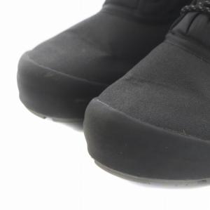 Columbia スノーブーツ ミドル レースアップ ロゴ US10 28cm 黒 ブラック GY09