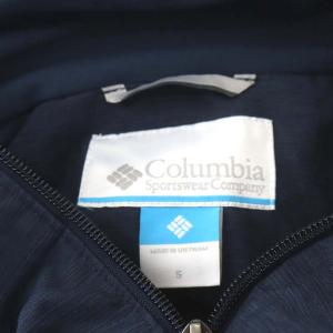 Columbia ラストトラックスジャケット ナイロン S 青 ブルー 222-WE0975