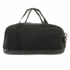 adidas TIRO ダッフルバッグ ボストンバッグ ショルダーバッグ ハンドバッグ ロゴプリント ポリエステル 黒 ブラック 白 ホワイト