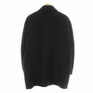 McGREGOR ステンカラーコート ミドル シングル ウール M 紺 ネイビー