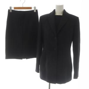 スーツ セットアップ 3点セット テーラードジャケット シングル トップス ノースリーブ タイトスカート ひざ丈 40 L