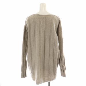 Theory 21AW OLIBIA WIDE RIB VNECK PO ニット セーター 長袖 Vネック ウール カシミヤ混 絹 シルク混