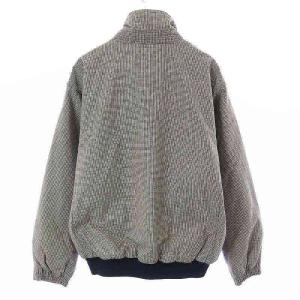 Columbia ロマビスタパーカ ジャケット ブルゾン ジップアップ 千鳥格子柄 L 黒 ブラック アイボリー PM3243