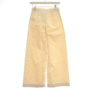 RALPH LAUREN ワイドパンツ 生成り 0 S アイボリー