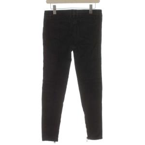 BALMAIN デニムパンツ ジーンズ スリム スキニー スリット 38 M 黒 ブラック