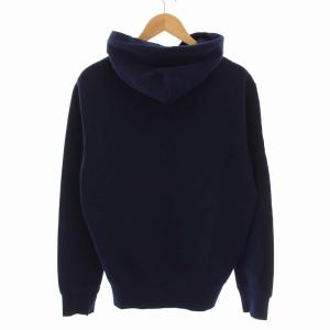 POLO RALPH LAUREN パーカー スウェット ビッグポニー 刺繍 プルオーバー 裏起毛 長袖 M 紺 ネイビー