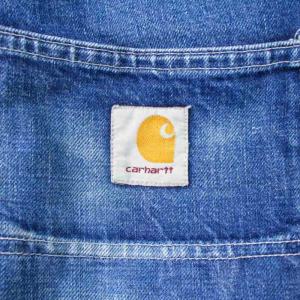 Carhartt シンプルパンツ SIMPLE PANT デニムパンツ ジーンズ ワイド USDE加工 ジップアップ 34 XL インディゴブルー