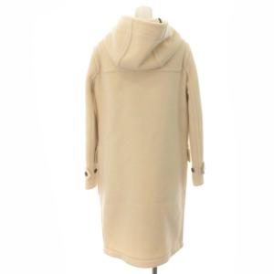 OLD ENGLAND ダッフルコート ロング JOSHUAELLIS社製生地 背抜き ウール  34 アイボリー