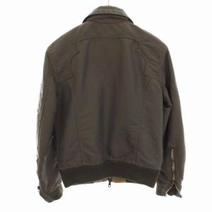 DIESEL KARLITOS ナイロンジャケット ブルゾン 中綿 ジップアップ アウター S カーキ