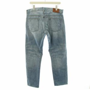 Brooks Brothers デニムパンツ ジーンズ ジップフライ USED加工 W35 L32 L 水色 ライトブルー