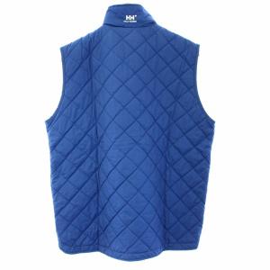 HELLY HANSEN Thinsulate Ultra Insulation キルティングベスト 中綿 ジップアップ XL 青 ブルー