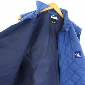 HELLY HANSEN Thinsulate Ultra Insulation キルティングベスト 中綿 ジップアップ XL 青 ブルー