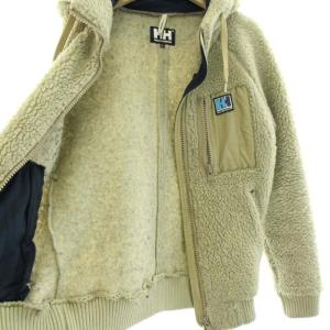 HELLY HANSEN FIBER PILE THERMO HOODIE ファイバーパイルサーモフーディーフリースジャケット ボア ロゴ アウター