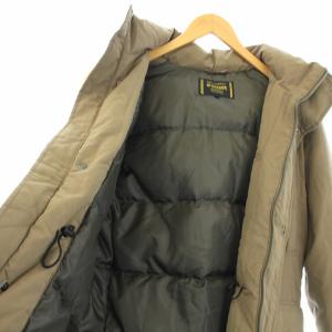 McGREGOR ダウンジャケット アウター ラクーンファー フード M 茶 ブラウン