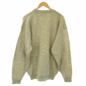 WOOLRICH ヴィンテージ 90s ニット セーター クルーネック 長袖 L ベージュ