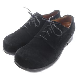BIRKENSTOCK フットプリンツ FOOTPRINTS オックスフォードシューズ レースアップ スエード 41 26.5cm 黒 ブラック GY09