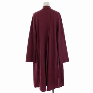 JURGEN LEHL カーディガン 長袖 ロング ウール 日本製 M 紫 パープル J0164UC601