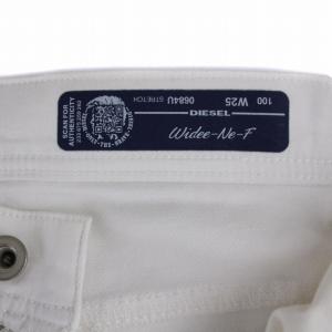 DIESEL Widee Ne F ジョグジーンズ デニムパンツ ジップフライ W25 M 白 ホワイト 0684U