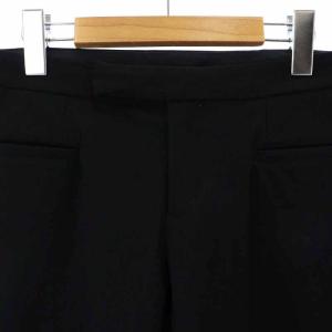 HaaT イッセイミヤケ テーパードパンツ スラックス ジップフライ 2 M 黒 ブラック