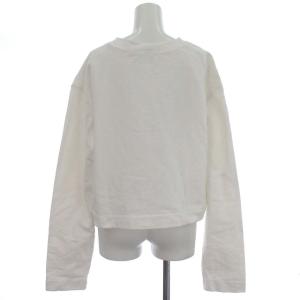 Acne Studios スウェット ODICE EMBOSS エンボスロゴ トレーナー S 白 ホワイト