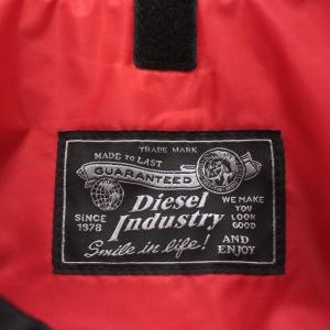 DIESEL メッセンジャーバッグ ナイロン ショルダーバッグ ロゴ柄 黒 ブラック