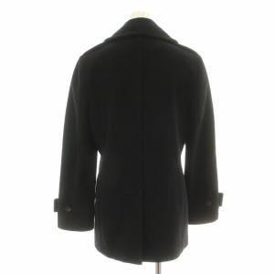 RALPH LAUREN Pコート ピーコート ダブル ショート ウール 7 S 黒 ブラック