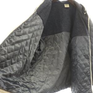 adidas Originals ブルゾン ジャケット パーカー ジップアップ 中綿 フード ロゴ 切替 キルティング ボア 大きいサイズ O XL アイボリー