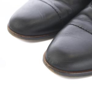 MARGARET HOWELL イデア idea オックスフォードシューズ レースアップ レザー 24.5cm 黒 ブラック OF