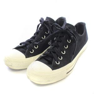 CONVERSE × MHL別注 ALL STAR OX 100 スニーカー シューズ ローカット キャンバス US5 24cm 黒 ブラック