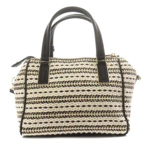 kate spade new york キングストン アリーナ ハンドバッグ ショルダーバッグ 2way タッセル 黒 ブラック 白 ホワイト PXRU8947