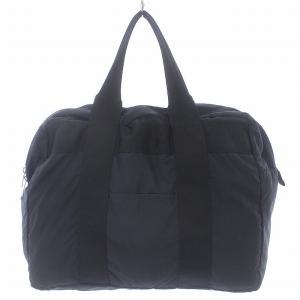 MARGARET HOWELL idea ボストンバッグ トートバッグ ロゴ 黒 ブラック