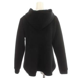 Chesty 22SS パーカー スウェット 花モチーフ ジップアップ 1 S 黒 ブラック