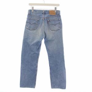Levi's 501 1987年4月 デニムパンツ ストレート ボタンフライ W31 L34 ブルー